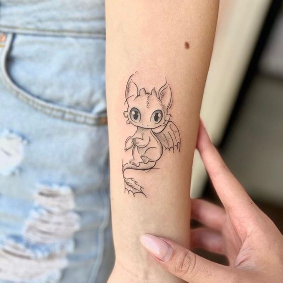 Top 150 hình xăm trắng đen mini mang đủ phong cách - Genztattoo