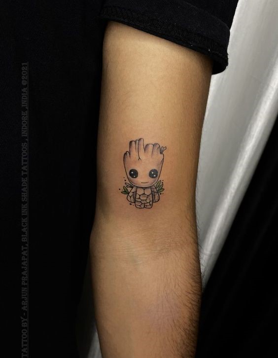 Top 150 hình xăm trắng đen mini mang đủ phong cách - Genztattoo