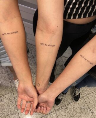 Gợi ý 999+ mẫu hình xăm chữ ý nghĩa về tình bạn - Genztattoo