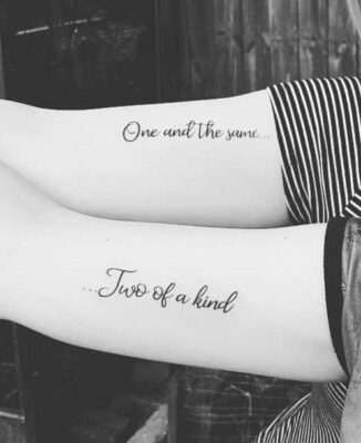 Gợi ý 999+ mẫu hình xăm chữ ý nghĩa về tình bạn - Genztattoo
