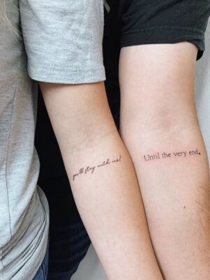 Gợi ý 999+ mẫu hình xăm chữ ý nghĩa về tình bạn - Genztattoo