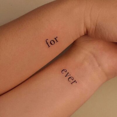 Gợi ý 999+ mẫu hình xăm chữ ý nghĩa về tình bạn - Genztattoo