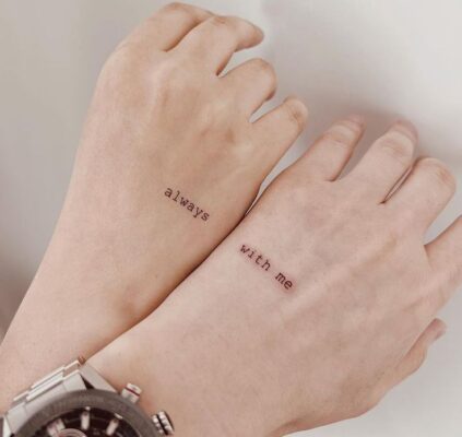 Gợi ý 999+ mẫu hình xăm chữ ý nghĩa về tình bạn - Genztattoo