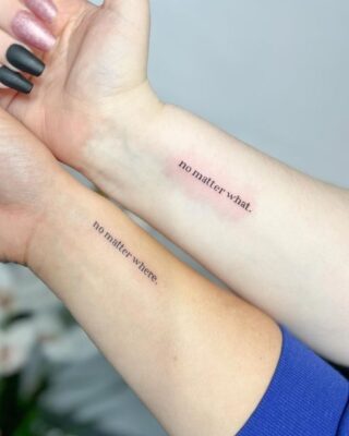 Gợi ý 999+ mẫu hình xăm chữ ý nghĩa về tình bạn - Genztattoo