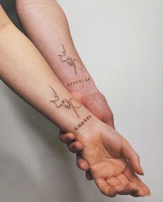 Gợi ý 999+ mẫu hình xăm chữ ý nghĩa về tình bạn - Genztattoo