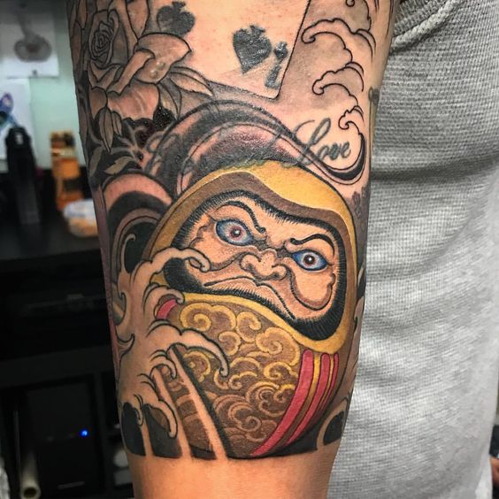 150 mẫu hình xăm daruma chọn lọc và ý nghĩa của hình xăm - Genztattoo