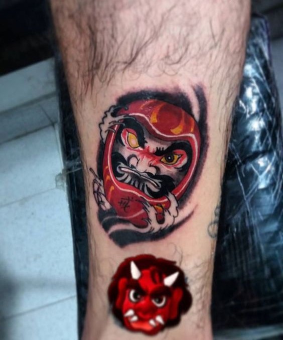 150 mẫu hình xăm daruma chọn lọc và ý nghĩa của hình xăm - Genztattoo