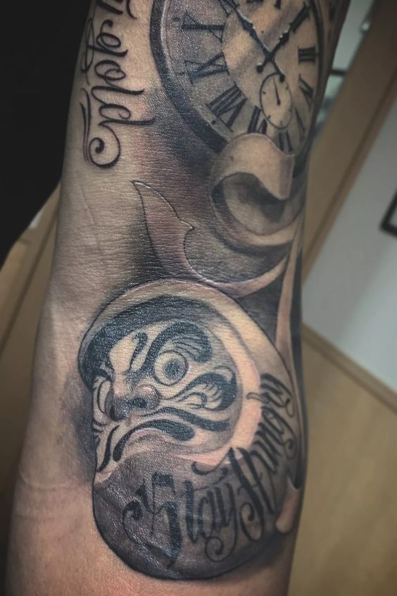 150 mẫu hình xăm daruma chọn lọc và ý nghĩa của hình xăm - Genztattoo