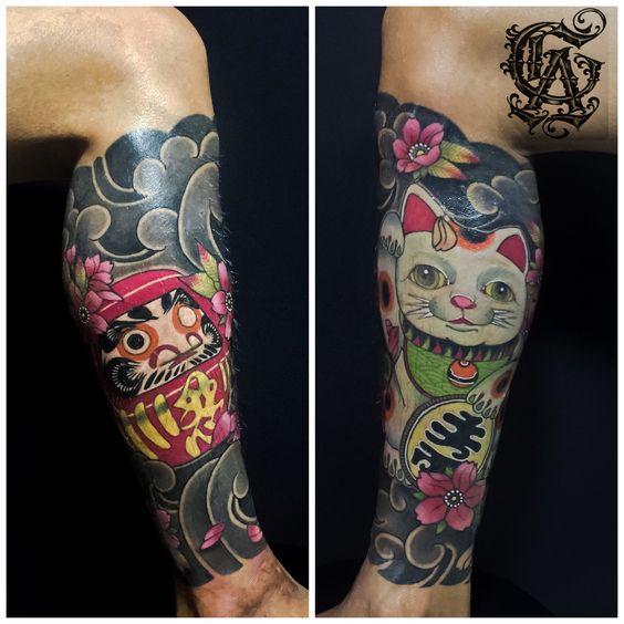 150 mẫu hình xăm daruma chọn lọc và ý nghĩa của hình xăm - Genztattoo
