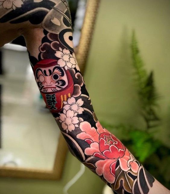 150 mẫu hình xăm daruma chọn lọc và ý nghĩa của hình xăm - Genztattoo