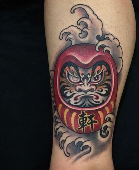 150 mẫu hình xăm daruma chọn lọc và ý nghĩa của hình xăm - Genztattoo