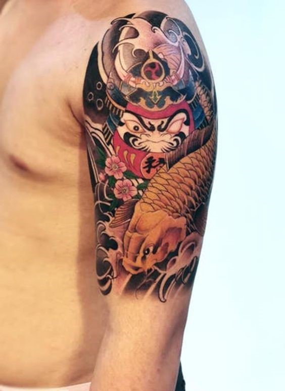 150 mẫu hình xăm daruma chọn lọc và ý nghĩa của hình xăm - Genztattoo