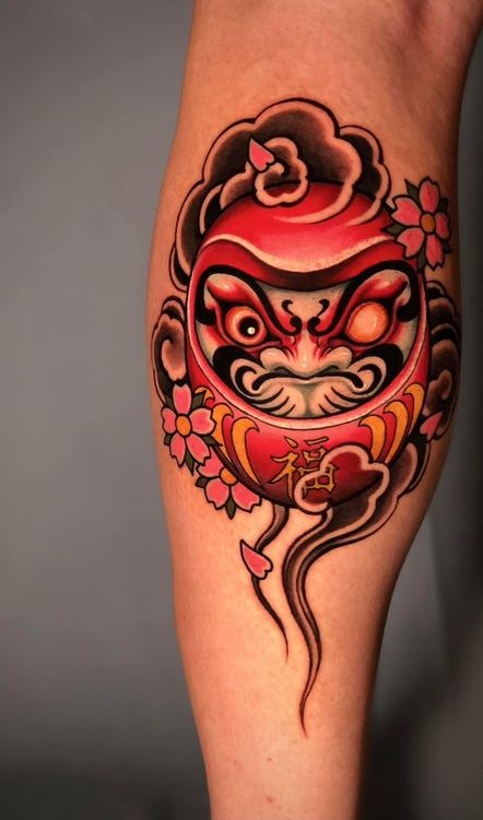150 mẫu hình xăm daruma chọn lọc và ý nghĩa của hình xăm - Genztattoo