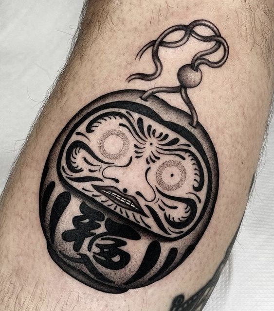 150 mẫu hình xăm daruma chọn lọc và ý nghĩa của hình xăm - Genztattoo