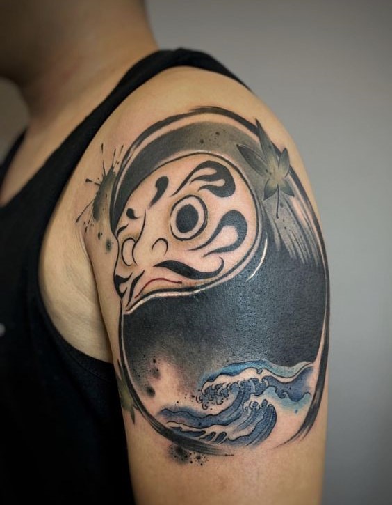 150 mẫu hình xăm daruma chọn lọc và ý nghĩa của hình xăm - Genztattoo