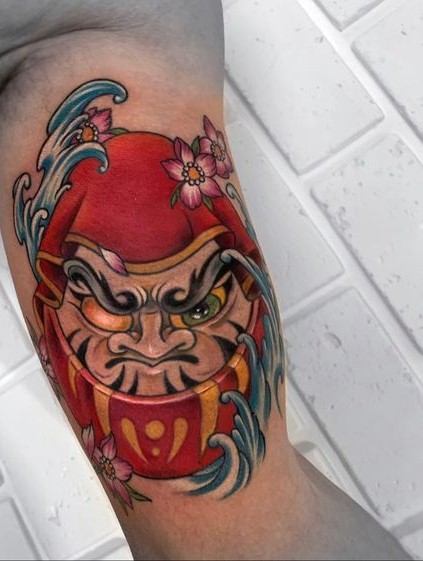 150 mẫu hình xăm daruma chọn lọc và ý nghĩa của hình xăm - Genztattoo