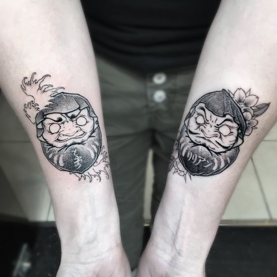 150 mẫu hình xăm daruma chọn lọc và ý nghĩa của hình xăm - Genztattoo