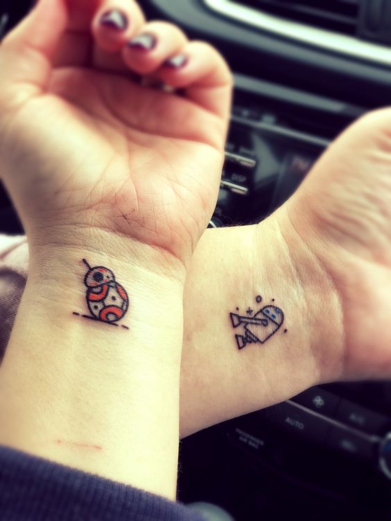 666+ hình xăm mini tình bạn độc đáo và ý nghĩa - Genztattoo