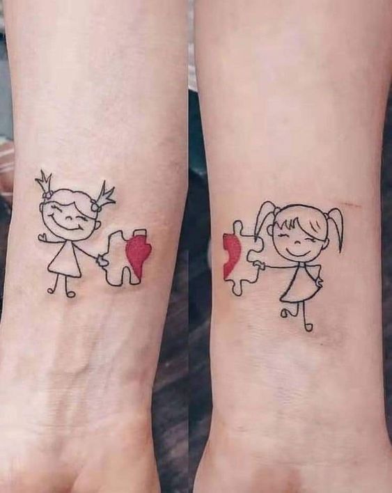 666+ hình xăm mini tình bạn độc đáo và ý nghĩa - Genztattoo