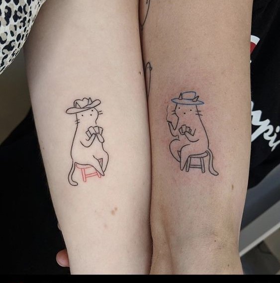 666+ hình xăm mini tình bạn độc đáo và ý nghĩa - Genztattoo