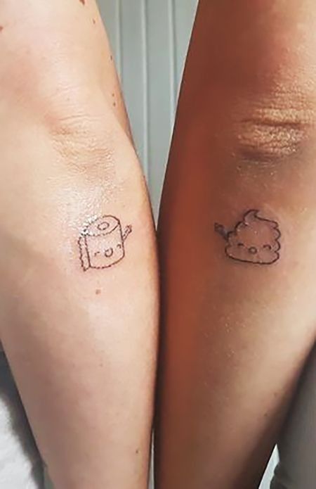666+ hình xăm mini tình bạn độc đáo và ý nghĩa - Genztattoo