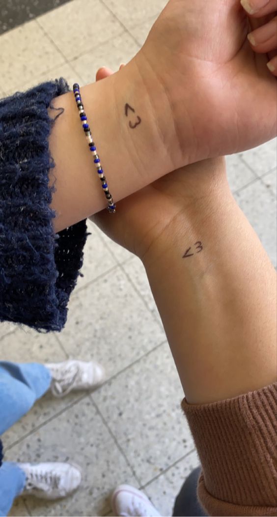 666+ hình xăm mini tình bạn độc đáo và ý nghĩa - Genztattoo