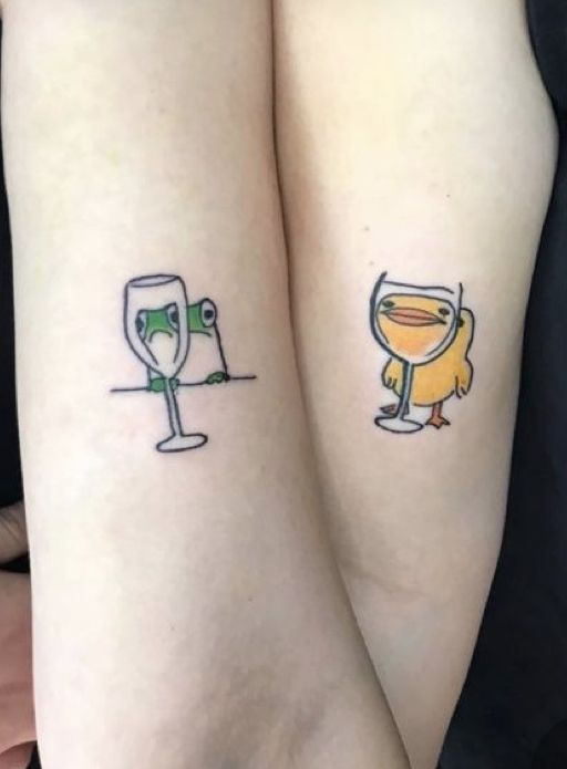 666+ hình xăm mini tình bạn độc đáo và ý nghĩa - Genztattoo