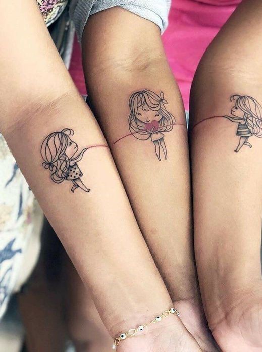 666+ hình xăm mini tình bạn độc đáo và ý nghĩa - Genztattoo