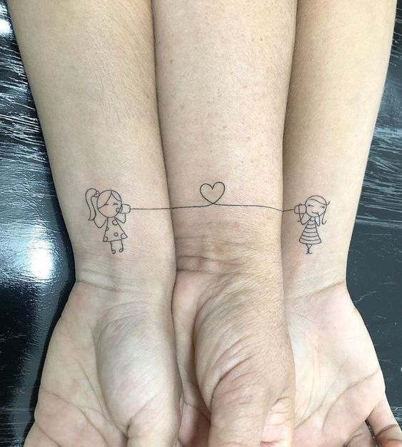 666+ hình xăm mini tình bạn độc đáo và ý nghĩa - Genztattoo