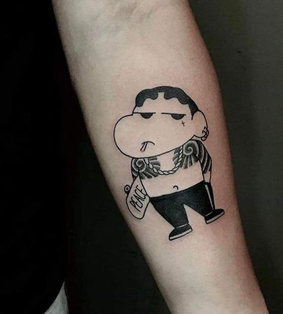 hình xăm cushin ở cẳng tay Tổng hợp 999+ mẫu hình xăm cu Shin siêu ngầu và bá đạo - Genztattoo