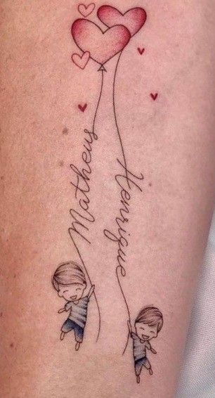 tattoo mini kèm chữ ý nghĩa