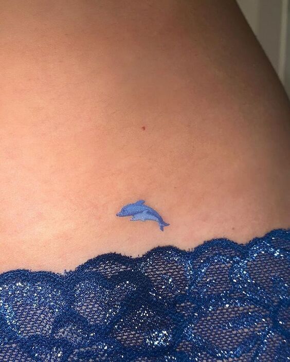 Bộ sưu tập 444+ hình xăm cá heo cute, đáng yêu - Genztattoo