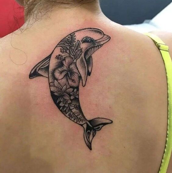 Bộ sưu tập 444+ hình xăm cá heo cute, đáng yêu - Genztattoo