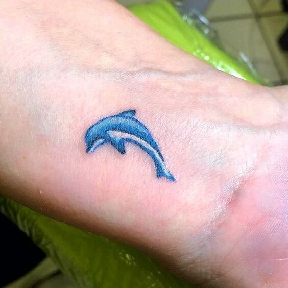 Bộ sưu tập 444+ hình xăm cá heo cute, đáng yêu - Genztattoo