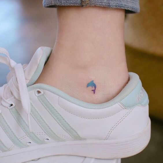Bộ sưu tập 444+ hình xăm cá heo cute, đáng yêu - Genztattoo