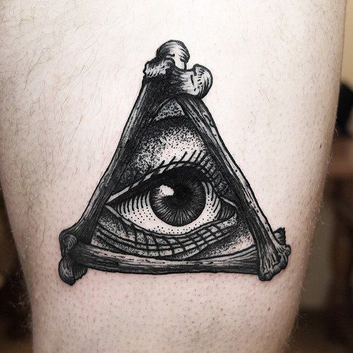 Trọn bộ 333+ hình xăm tam giác cá tính và ấn tượng - Genztattoo