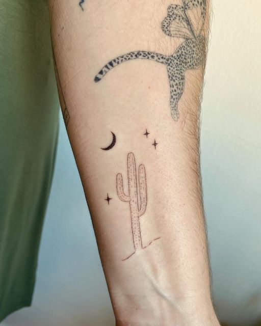 999+ hình xăm mini cây xương rồng đẹp nhất được chọn lọc - Genztattoo