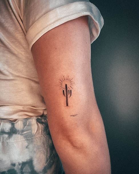 999+ hình xăm mini cây xương rồng đẹp nhất được chọn lọc - Genztattoo
