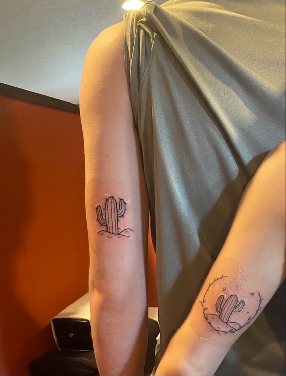 999+ hình xăm mini cây xương rồng đẹp nhất được chọn lọc - Genztattoo