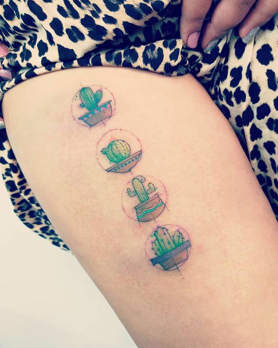 999+ hình xăm mini cây xương rồng đẹp nhất được chọn lọc - Genztattoo