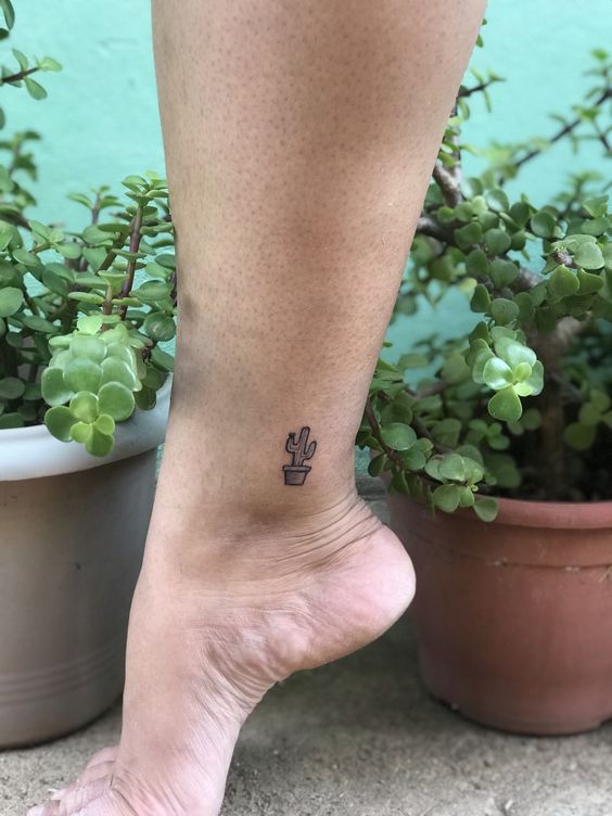 999+ hình xăm mini cây xương rồng đẹp nhất được chọn lọc - Genztattoo