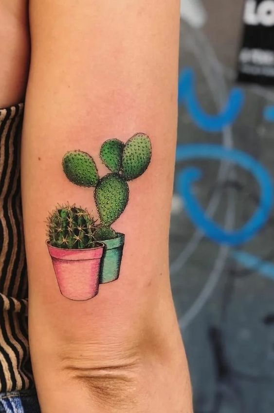 999+ hình xăm mini cây xương rồng đẹp nhất được chọn lọc - Genztattoo