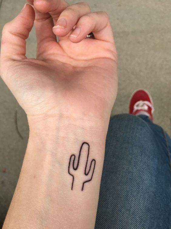 999+ hình xăm mini cây xương rồng đẹp nhất được chọn lọc - Genztattoo