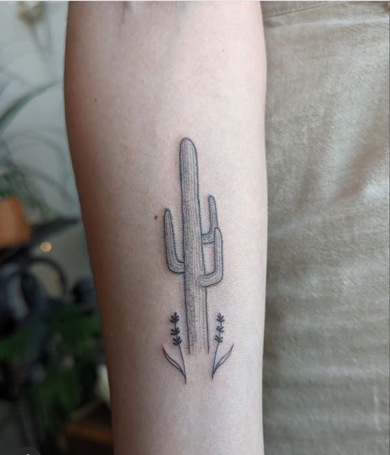 999+ hình xăm mini cây xương rồng đẹp nhất được chọn lọc - Genztattoo