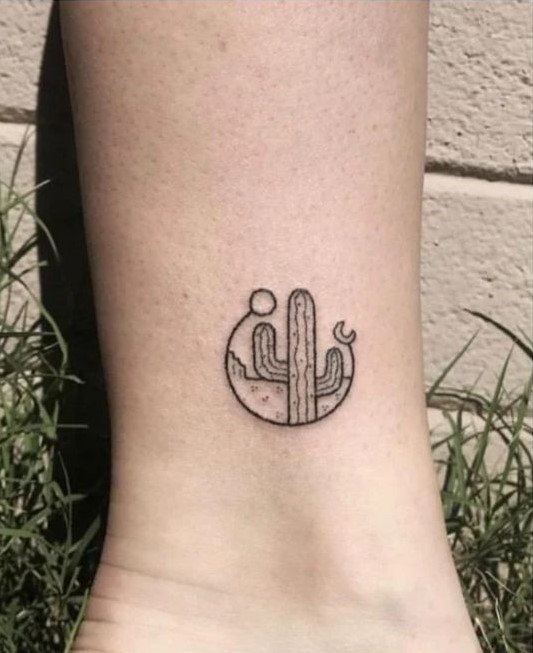 999+ hình xăm mini cây xương rồng đẹp nhất được chọn lọc - Genztattoo