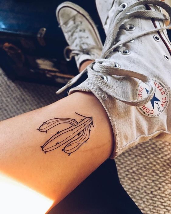 999+ hình xăm mini cây xương rồng đẹp nhất được chọn lọc - Genztattoo