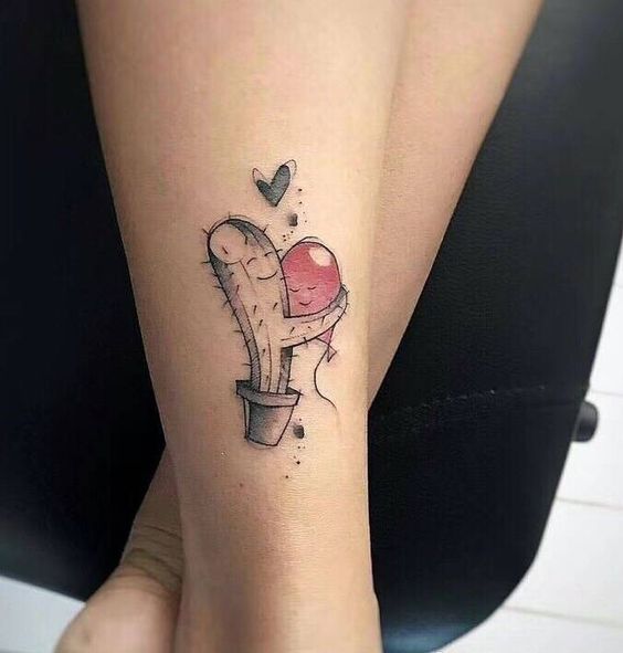 999+ hình xăm mini cây xương rồng đẹp nhất được chọn lọc - Genztattoo