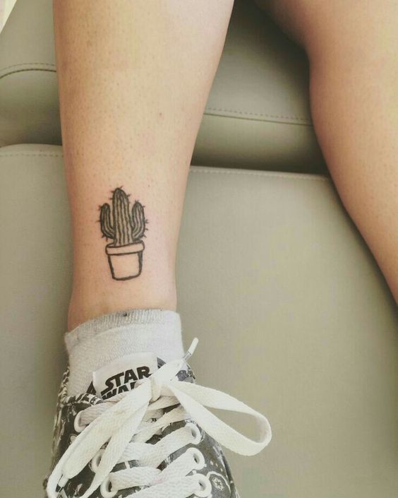 999+ hình xăm mini cây xương rồng đẹp nhất được chọn lọc - Genztattoo