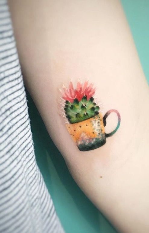 999+ hình xăm mini cây xương rồng đẹp nhất được chọn lọc - Genztattoo