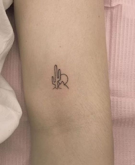 999+ hình xăm mini cây xương rồng đẹp nhất được chọn lọc - Genztattoo